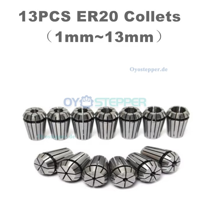 Wassergek&uuml;hltes CNC HF-Spindel-Set 3kW ER20 220V/380V 24000U/min mit 3,7kW Frequenzumrichter